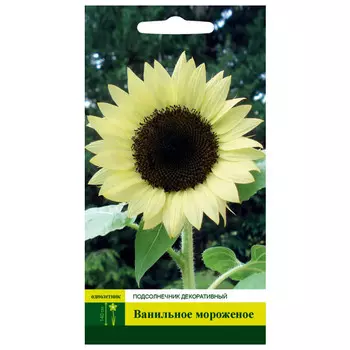 семена Подсолнечник Ванильное мороженое СЕВЕРНЫЙ ОГОРОД 0,5г