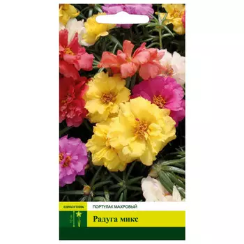 семена Портулак Радуга микс махровый СЕВЕРНЫЙ ОГОРОД 0,1г