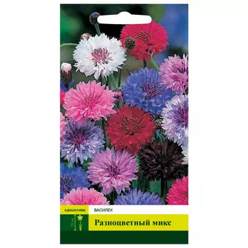 семена Василек Разноцветный микс СЕВЕРНЫЙ ОГОРОД 0,5г