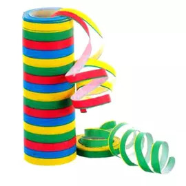 серпантин разноцветный, в асс-те