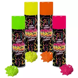серпантин-спрей Crazy 250мл неоновый в асс-те