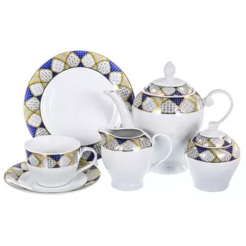 сервиз чайный BALSFORD Бристоль Стюарт 6/21 1л 220мл фарфор