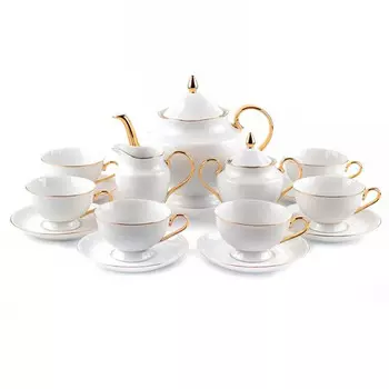 сервиз чайный CMIELOW Астра 6/15 1,2л 220мл фарфор