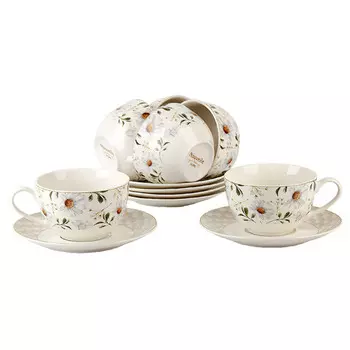 сервиз чайный NOUVELLE HOME Camila 6/12 220мл фарфор