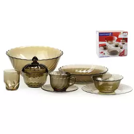 сервиз столовый LUMINARC Океан Эклипс 6/45 стекло