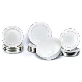 сервиз столовый OLAFF Грация Астерия 6/19 фарфор