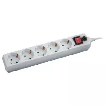сетевой фильтр NAVIGATOR 1,8м 3х0,75 5 гнезд белый