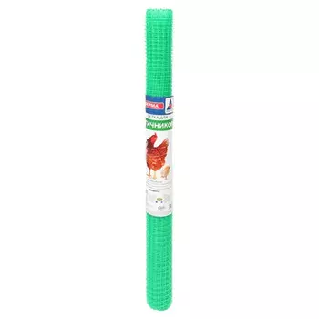 сетка для птичников 13х15мм 1х10м зелёная