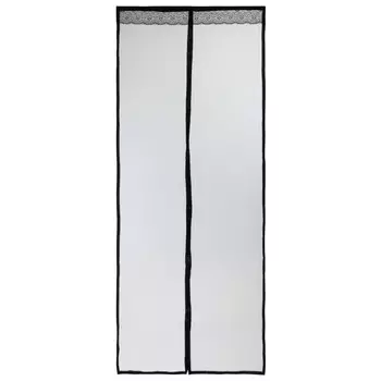 сетка противомоскитная РЫЖИЙ КОТ Птички 220х90см на магнитах черный