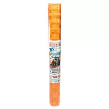 сетка стеклотканевая штукатурная CДМ СД-Гласс 1х50м 10х10мм 90 гр/м2, арт. тов-215703