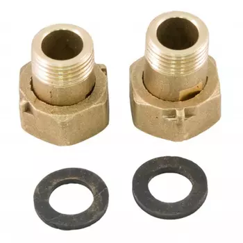 сгон для счетчика DN15 3/4" ВР х 1/2" НР 2шт