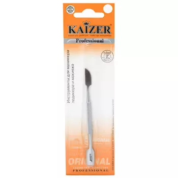 шабер маникюрный KAIZER двухсторонний матовый 10см металл