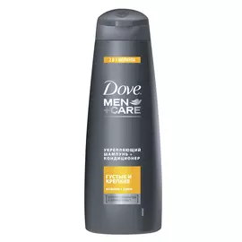 шампунь DOVE Men Густые и крепкие 2в1 380мл мужской