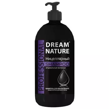 шампунь DREAM NATURE Professional 2в1 Мицеллярный Идеальные волосы 1л