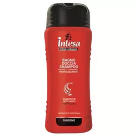 шампунь INTESA Ginseng 2 в 1 500мл мужской