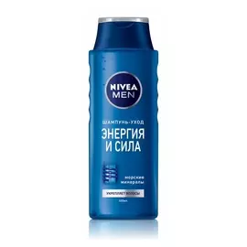 шампунь NIVEA Men Энергия и сила 400мл мужской