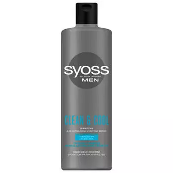 шампунь SYOSS Men Clean&amp;Cool 450мл мужской