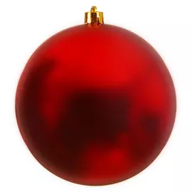 шар 140мм пластик красный