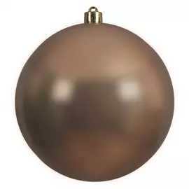 шар 140мм пластик светло-коричневый