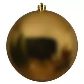 шар 140мм пластик золото