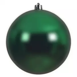 шар 200мм пластик ярко-зелёный