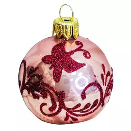 шар 65мм Сверкающая стекло