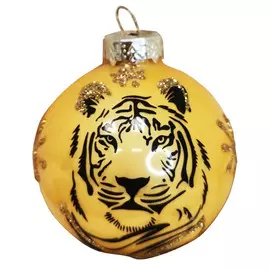 шар 65мм Тигр 2 (Символ года) стекло
