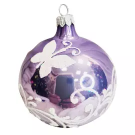 шар 85мм Сверкающая стекло