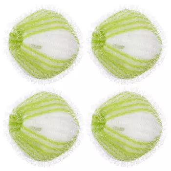 шарики РЫЖИЙ КОТ 4шт 3,5см для стирки белья против катышков