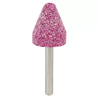 шарошка абразивная KWB коническая закругленная 25х30мм оксид алюминия