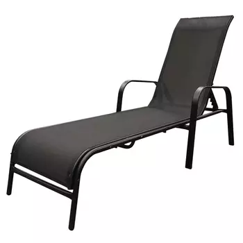 шезлонг 161х64,5х100см текстилен