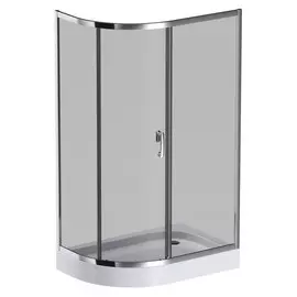 ширма душевая AM.PM Like Solo Slide 120x80 стекло тонированное