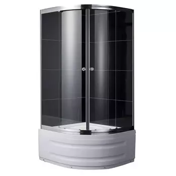 ширма душевая BAND HOURS Sigma90 90x90см 1/4круга высокий поддон