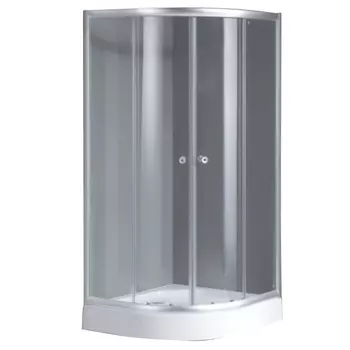 ширма душевая OFELIS Classic New 90х90х195см низкий поддон 1/4 кр