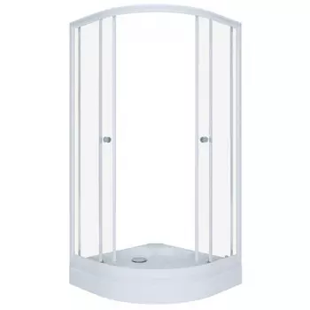 ширма душевая TRITON Ультра 80х80х191см низкий поддон 1/4 круга