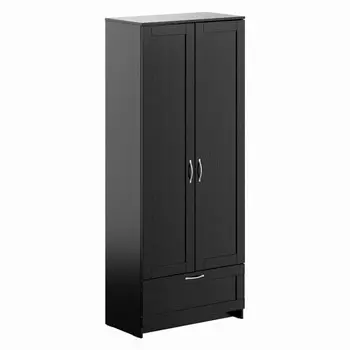 шкаф СИРИУС 2 двери и 1 782x1900x412мм ЛДСП ящик венге