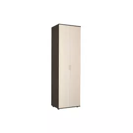 шкаф для прихожей ВЕЧЕ 600х355х1950мм венге/дуб молочный