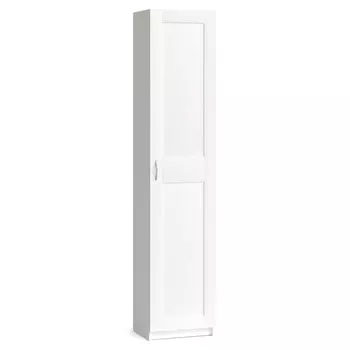 шкаф Макс 1 дверь 500х380х2330мм белый ЛДСП