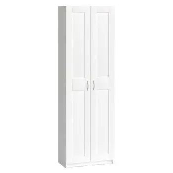 шкаф Макс 2 двери 750х380х2330мм белый ЛДСП