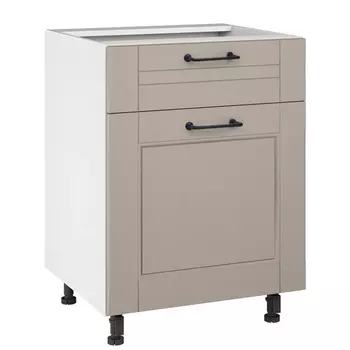 кухонный шкаф напольный Бергамо 820х600х504мм 1 ящик 1 дверь МДФ/ЛДСП