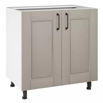 кухонный шкаф напольный Бергамо 820х800х504мм 2 двери МДФ/ЛДСП