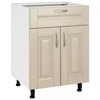 кухонный шкаф напольный дуб Мадейра 600х550х820мм 1 ящик МДФ/ЛДСП