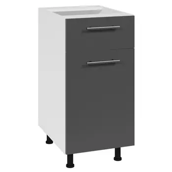 кухонный шкаф напольный Лофт 400х550х820мм 1 ящик МДФ/ЛДСП