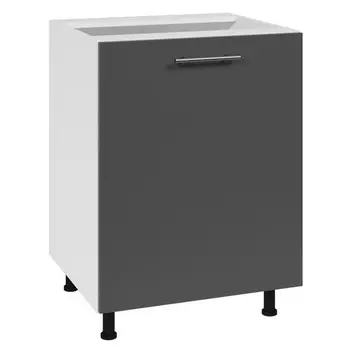 кухонный шкаф напольный Лофт 600х550х820мм 1 дверь МДФ/ЛДСП