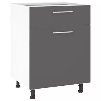 кухонный шкаф напольный Лофт 600х550х820мм 1 ящик МДФ/ЛДСП