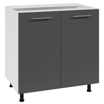 кухонный шкаф напольный Лофт 800х550х820мм 2 двери МДФ/ЛДСП