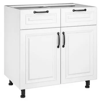 шкаф напольный Мишель 800х522х820мм 2 ящика МДФ/ЛДСП