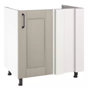 кухонный шкаф напольный угловой Бергамо 820х800х552мм 1 дверь МДФ/ЛДСП