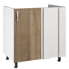 шкаф напольный угловой Прага 800х570х820мм 1 дверь МДФ/ЛДСП