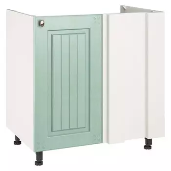 кухонный шкаф напольный угловой Прованс Изумруд 820х800х552мм 1 дверь МДФ/ЛДСП